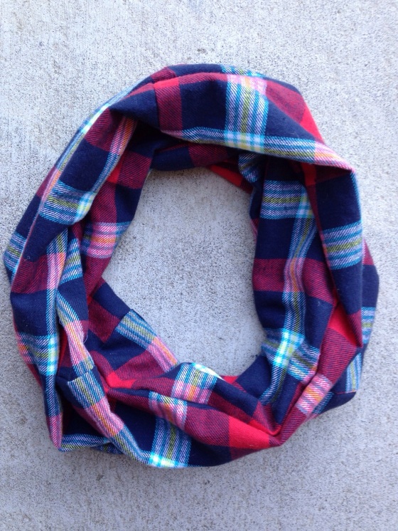 DIY infinity scarf online tutorial